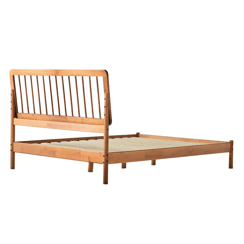 Middlebrook Designs Boho Solid Wood Queen Spindle Bed
