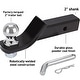 Trailer Hitch Ball Mount 2In Drop With 2 In Ball And Hitch Pin Fits 2 ...