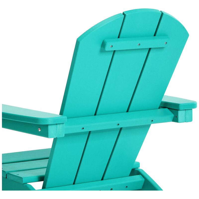Laguna Kids Outdoor Poly Adirondack Chair with Cup Holder (Set of 2)