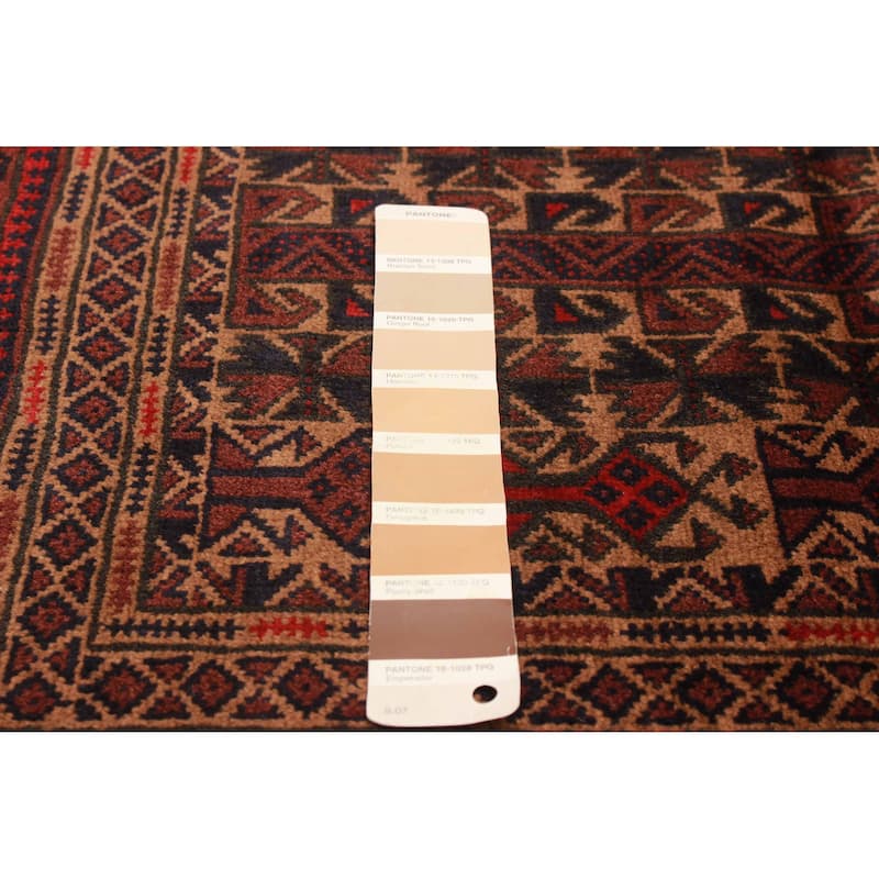 Teimani Brown Rug 3'1" x 4'6" - 3'1 x 4'6