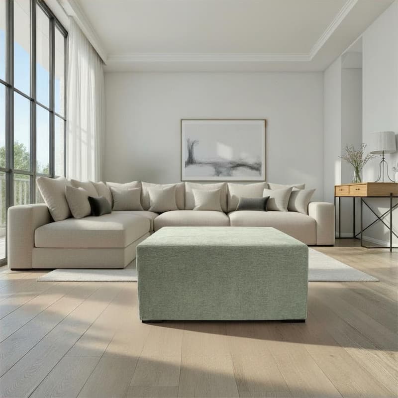 Komodo Sage Universal 36 Square Ottoman