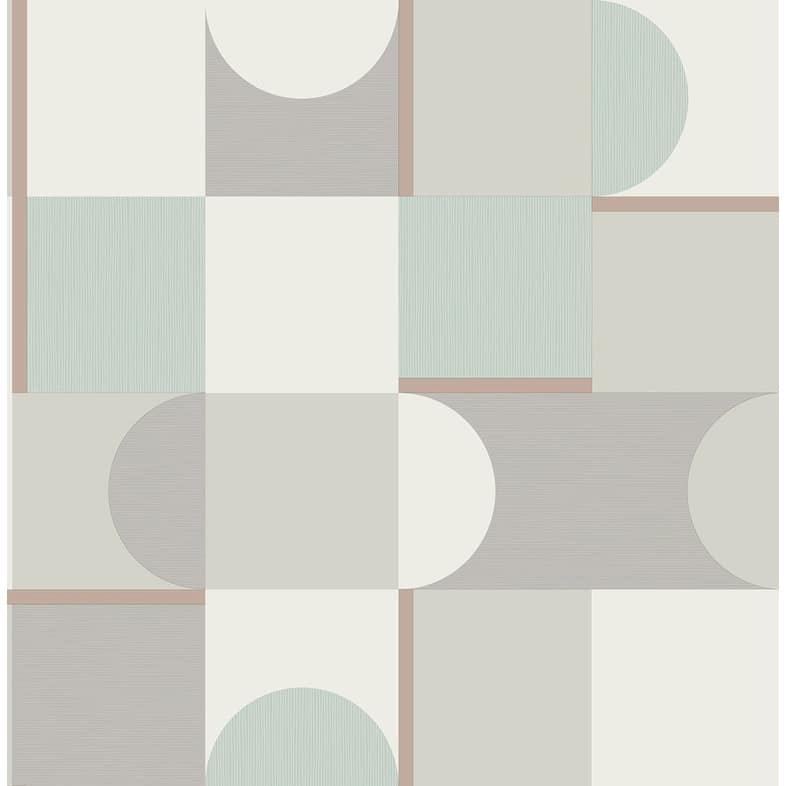 Fine Decor Marino Mint Geometric Wallpaper