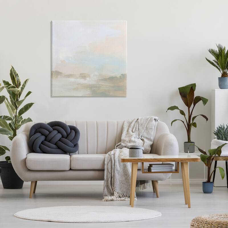Stupell Modern Neutral Landscape Abstract Canvas Wall Art, Design by June Erica Vess