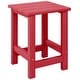 preview thumbnail 26 of 166, Laguna Kids Outdoor Poly Adirondack Side Table Red