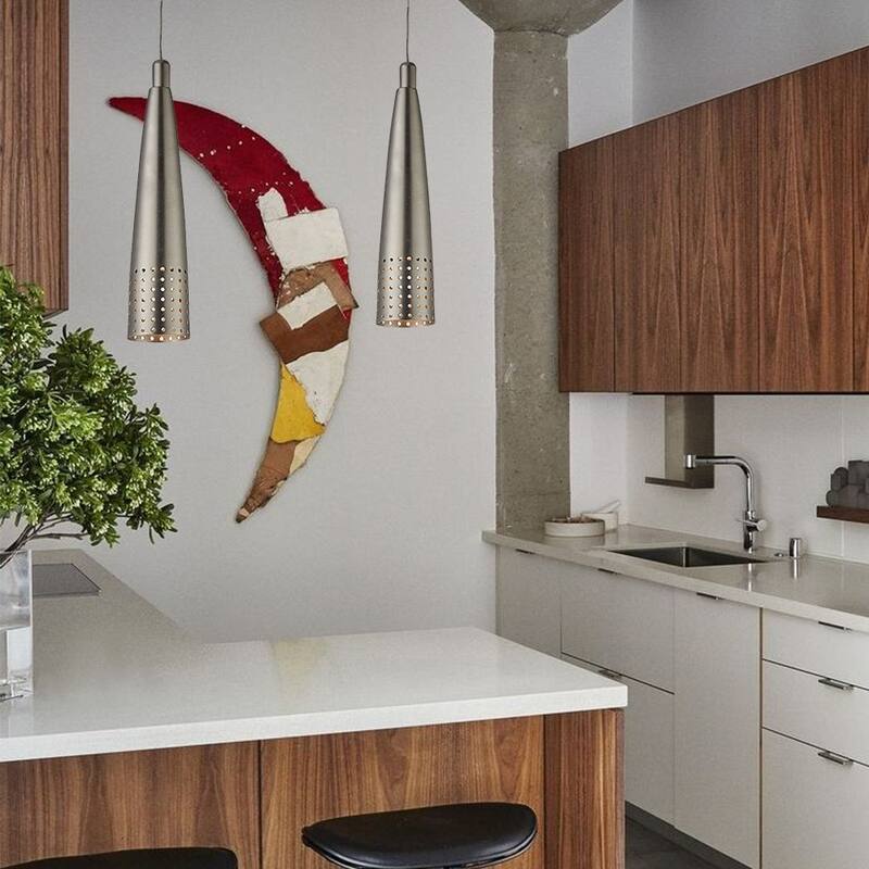LED Mini Pendant - 9.25"H x 2"W x 2"D