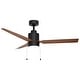 preview thumbnail 6 of 5, Maxim 88707 Falcon 52" 3 Blade Indoor LED Ceiling Fan