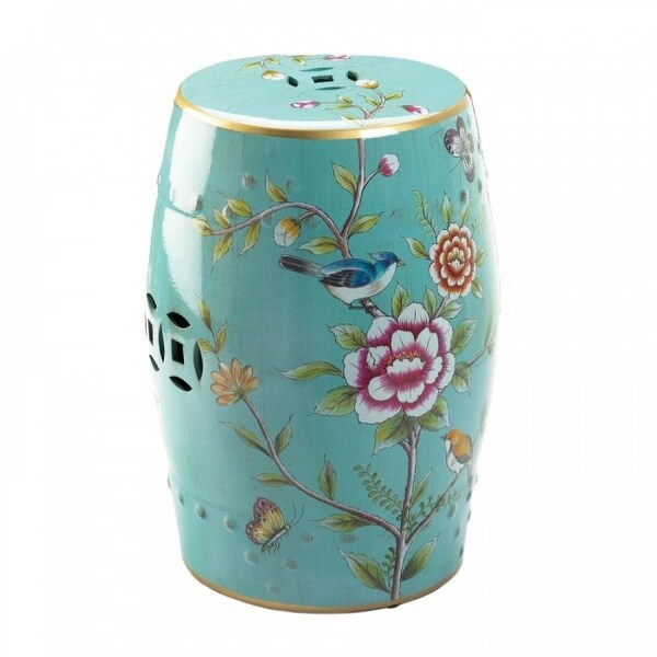 Colorful garden sales stool