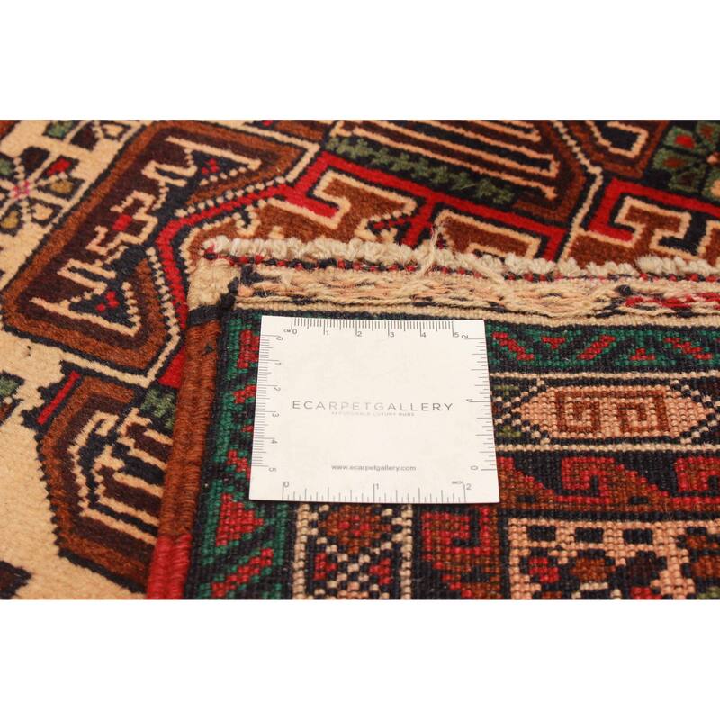 Teimani Beige Rug 2'9" x 4'8" - 2'9 x 4'8
