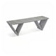 preview thumbnail 13 of 12, Wood Backless Bench, Modern style L 54" x15" deep x 17" Tall Phoenix Fossil