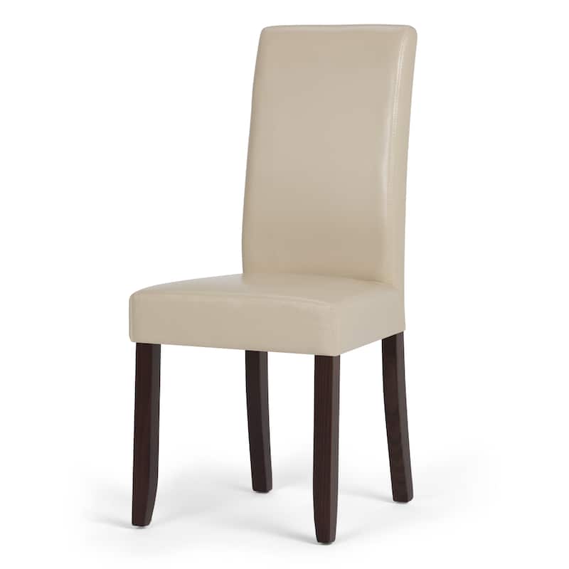 WYNDENHALL Normandy Transitional Parson Dining Chair (Set of 2) - 18.1"w x 18.5" d x 39.4" h