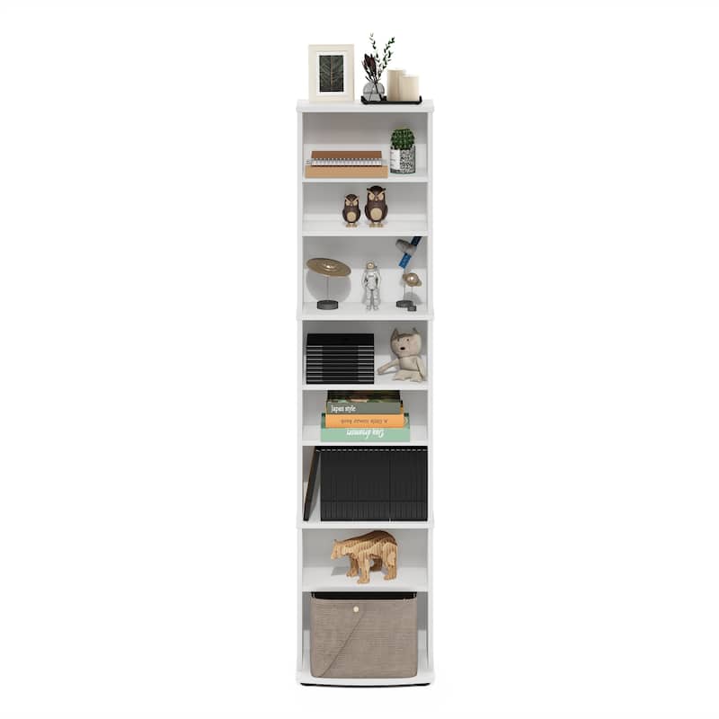 Furinno JAYA Space Saving Multimedia Storage Tower