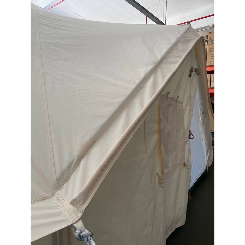 8-10 persons 23✖16.5ft Canvas Tent Bell Tent Glamping, 4 Seasons Yurt Tent for Camping