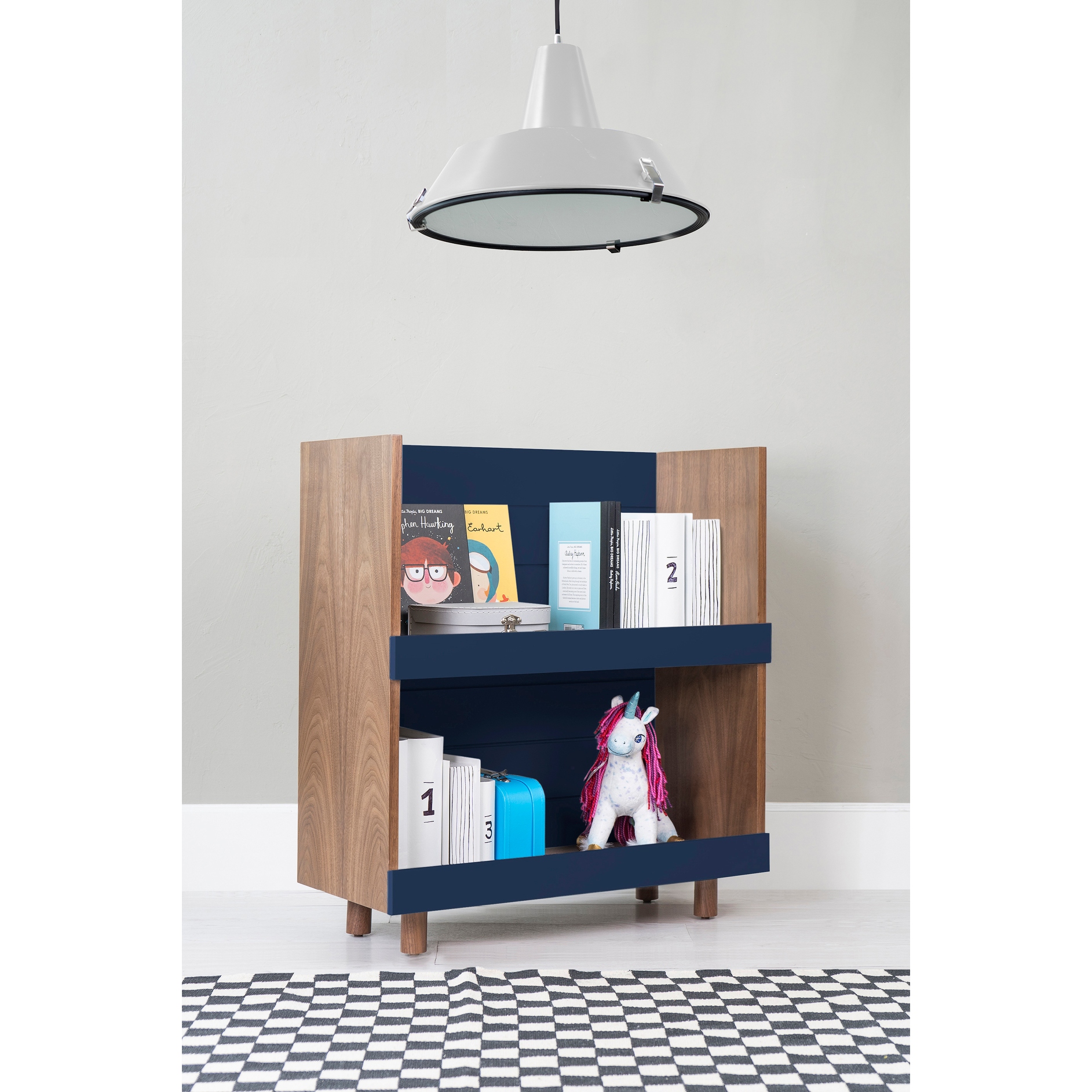 Modern top kids bookcase