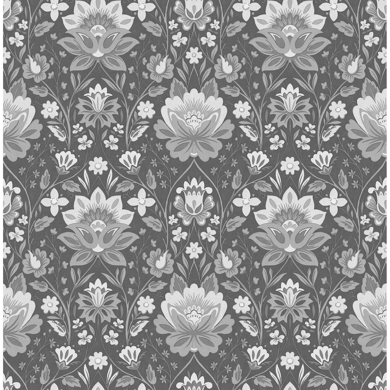 Fine Decor Issey Red Floral Wallpaper