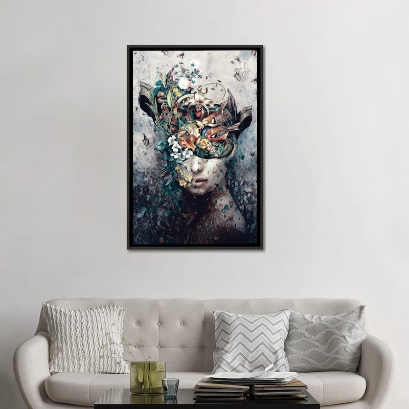 iCanvas "Source Of Life" by Riza Peker Framed Canvas Print