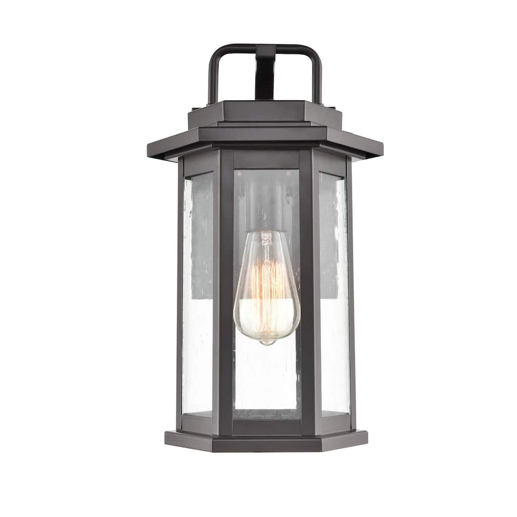 Ellis Metal 1 Light Outdoor Wall Sconce