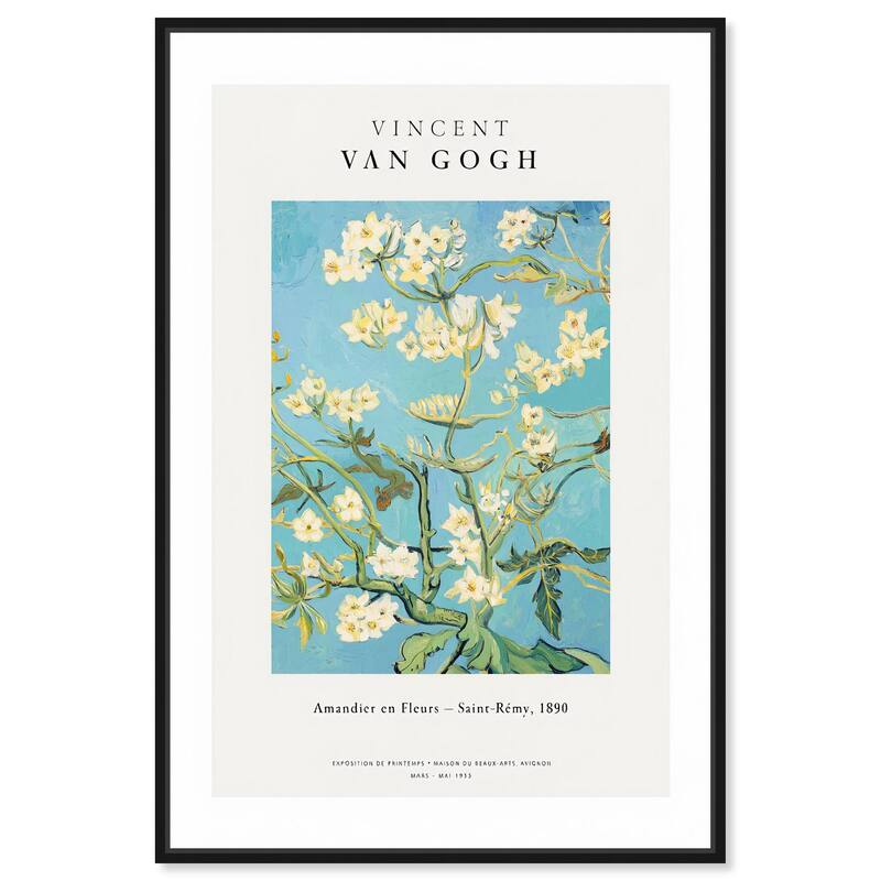 Spring in Saint-Remy Canvas by Art Remedy - Black - 16" x 24"