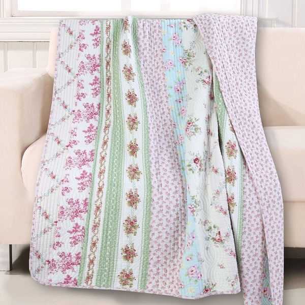Pink cotton throw blanket sales