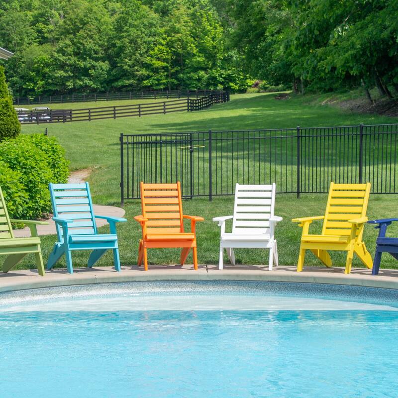 Ladderback Folding Adirondack Chair - Farmhouse Collection