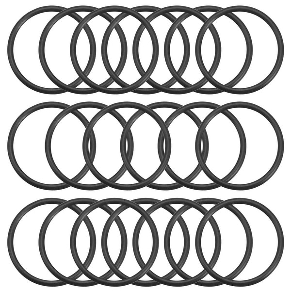 O-Rings Nitrile Rubber Gasket, 37mm Inner Diameter, 44mm OD, 3.5mm Width, 20pcs