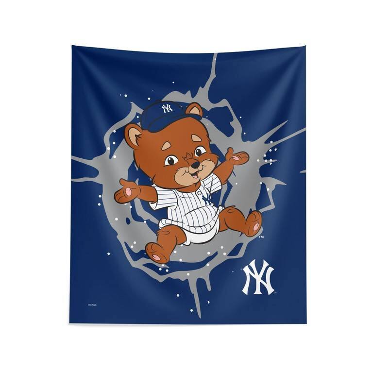 MLB Mascot Printed Wall Hanging - 34" x 40" - New York Yankees