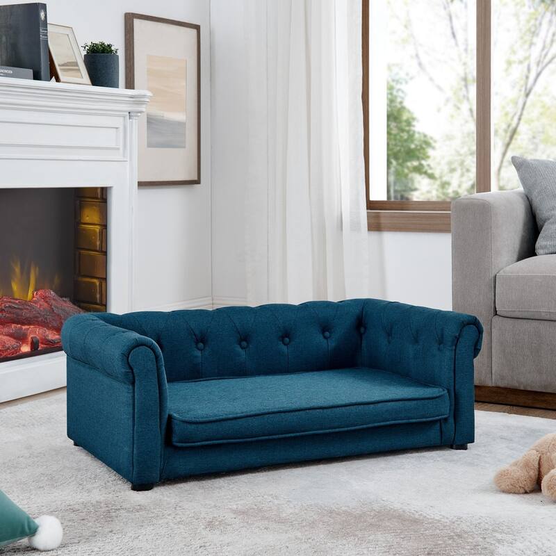 Elevated Rectangle Dog Sofa Bed for Medium & Large Dogs
