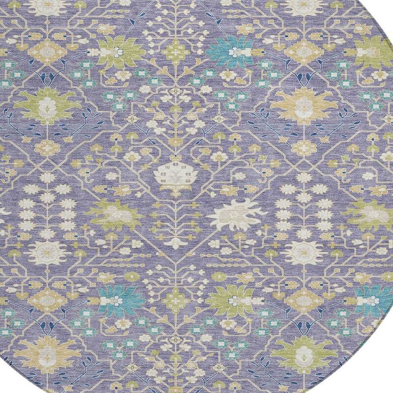 HomeRoots Oriental Traditional Rectangle Outdoor Rug