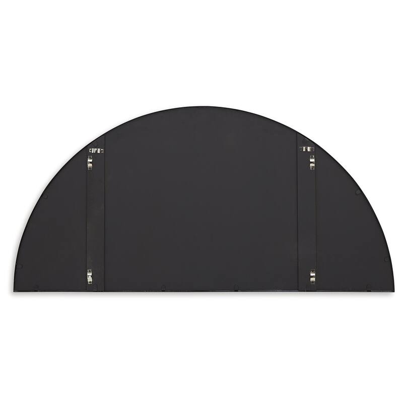 Signature Design by Ashley Denlow Black Accent Mirror - 50" W x 1" D x 25.13" H