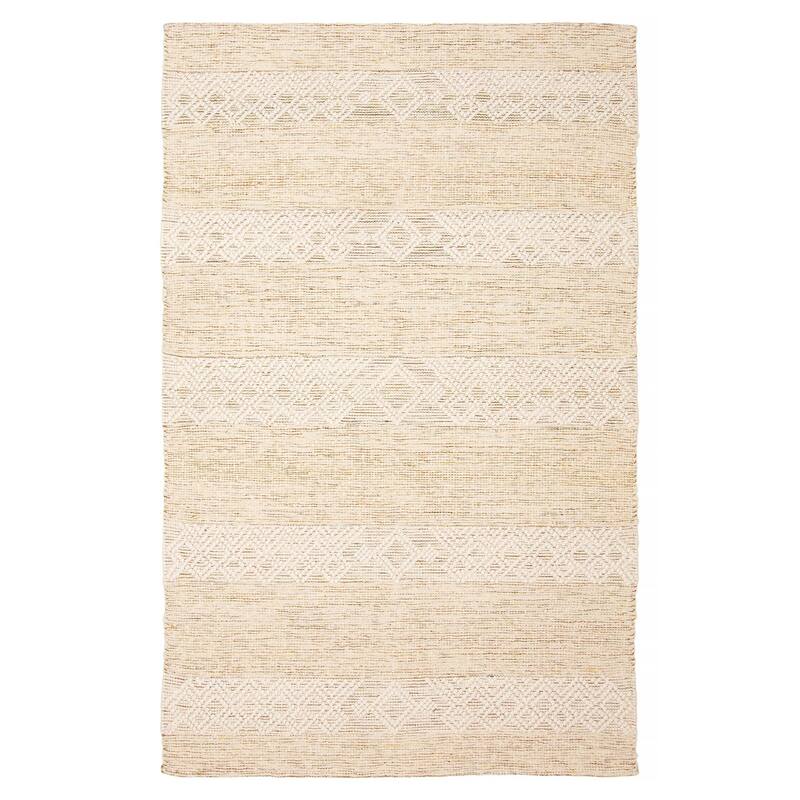 Sienna Cream Rug 5'0" x 8'1" - 5'0 x 8'1 - Cream - 5'0 x 8'1