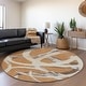 preview thumbnail 80 of 132, Premium Washable Super Soft Modern Zeus Mayfield Rug Copper - 8' x 8'