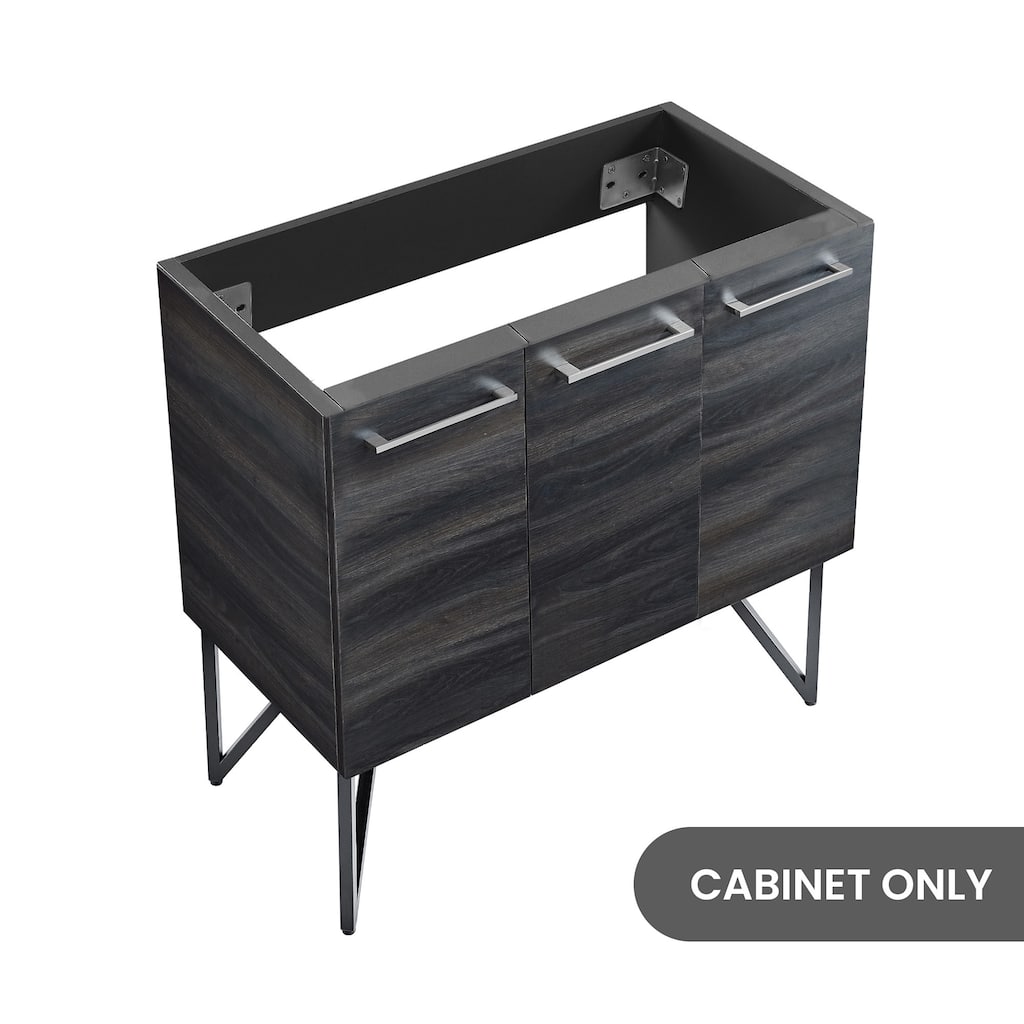 Swiss Madison SM-BV223-C Annecy 18" Single Free Standing Vanity