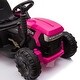 preview thumbnail 10 of 46, 12V Kids Ride-On Tractor Car with Trailer & LED Lights - Fun Farming Adventure