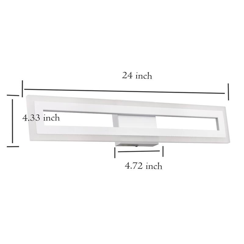 Manarola Modern LED Bathroom Vanity Light Brass Wall Sconce , Vanity Light