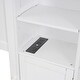 preview thumbnail 20 of 105, Modern Platform Bed with Integrated Cabinet, Trundle Bed and Drawers
