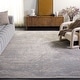 preview thumbnail 1 of 13, SAFAVIEH Platinum Renilde Modern Abstract Fringe Viscose Rug