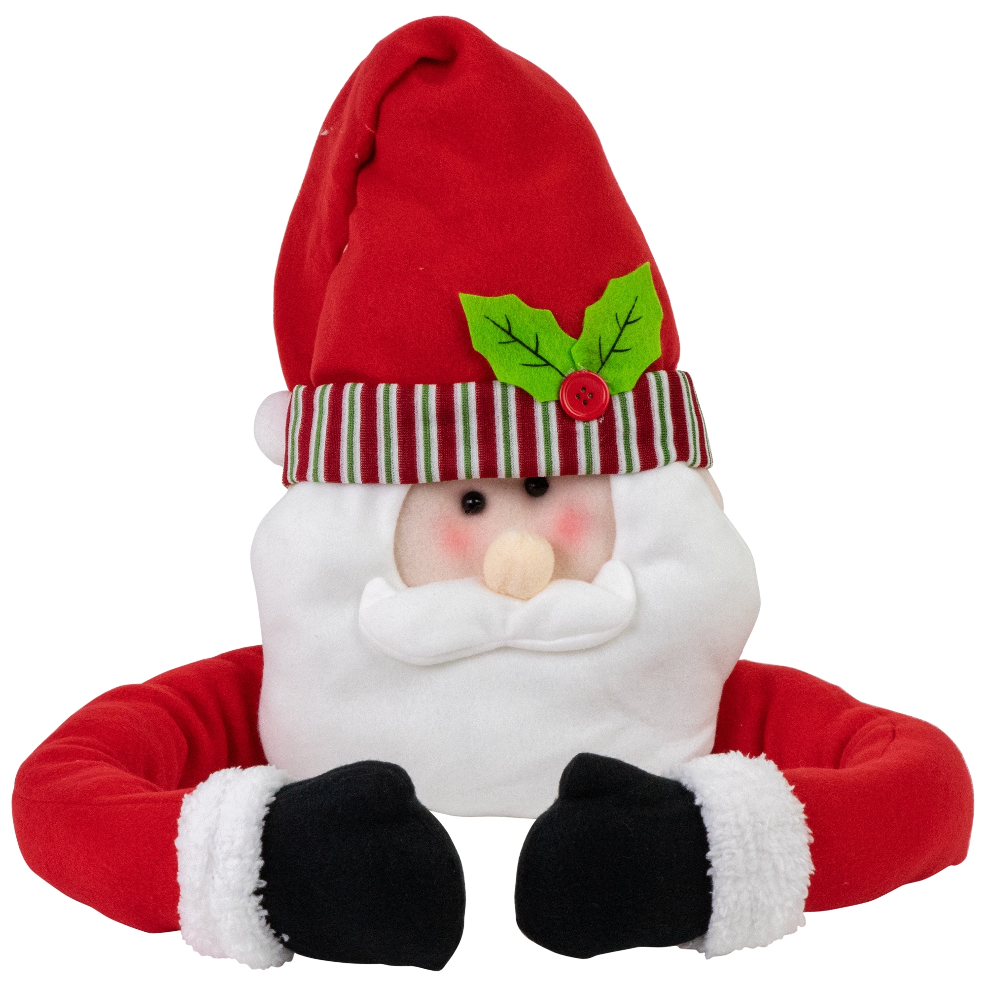 27" Plush Santa Claus Christmas Tree Topper Unlit - 27