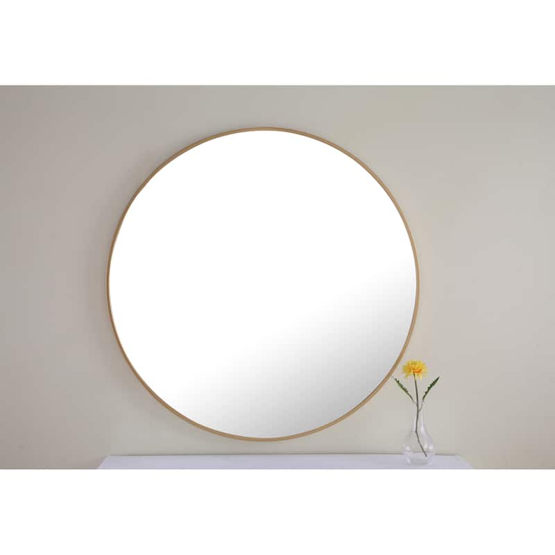 Elegant Lighting Eternity 32" Diameter Circular Metal Framed Wall