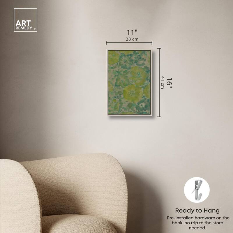 Verdigris Vista Canvas by Art Remedy