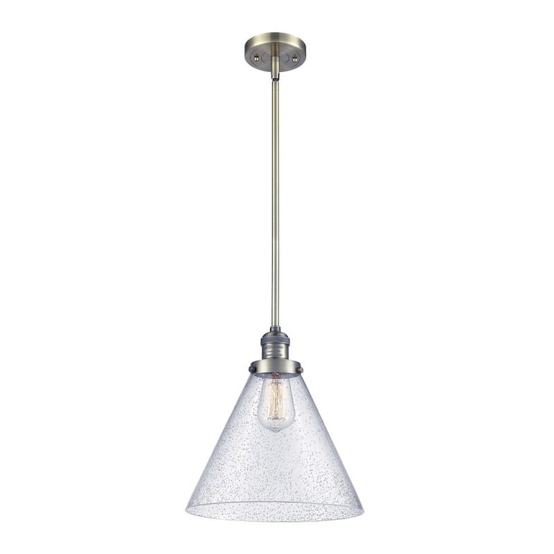 Innovations Lighting X-Large Cone Single Light 12" Wide Pendant with