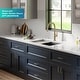 preview thumbnail 95 of 122, KRAUS Bellucci Workstation Undermount Granite Composite Kitchen Sink