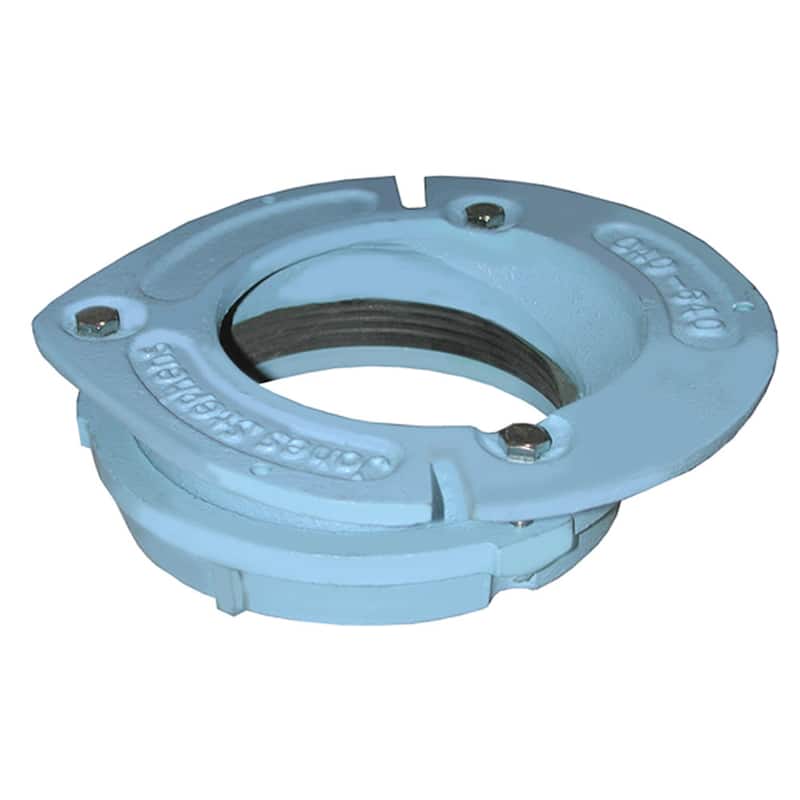 Jones Stephens C40640 4 Overall Size Closet Flange With BLT SLOTS - Blue - Blue