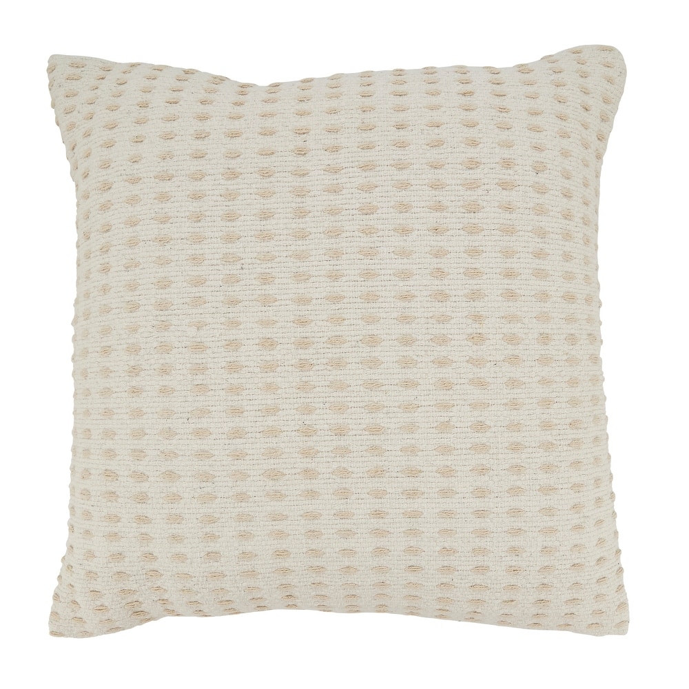 Modern Minimalism Dashed Woven Throw Pillow