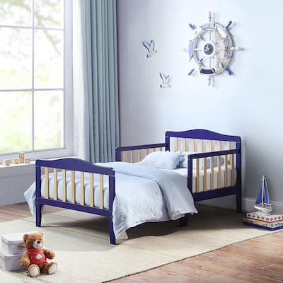 Twain Toddler Bed Blue/Natural suitable for kids'bedroom
