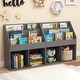 preview thumbnail 4 of 8, Gymax Honeyjoy Kids Wooden Bookshelf Bookcase Children Toy Storage