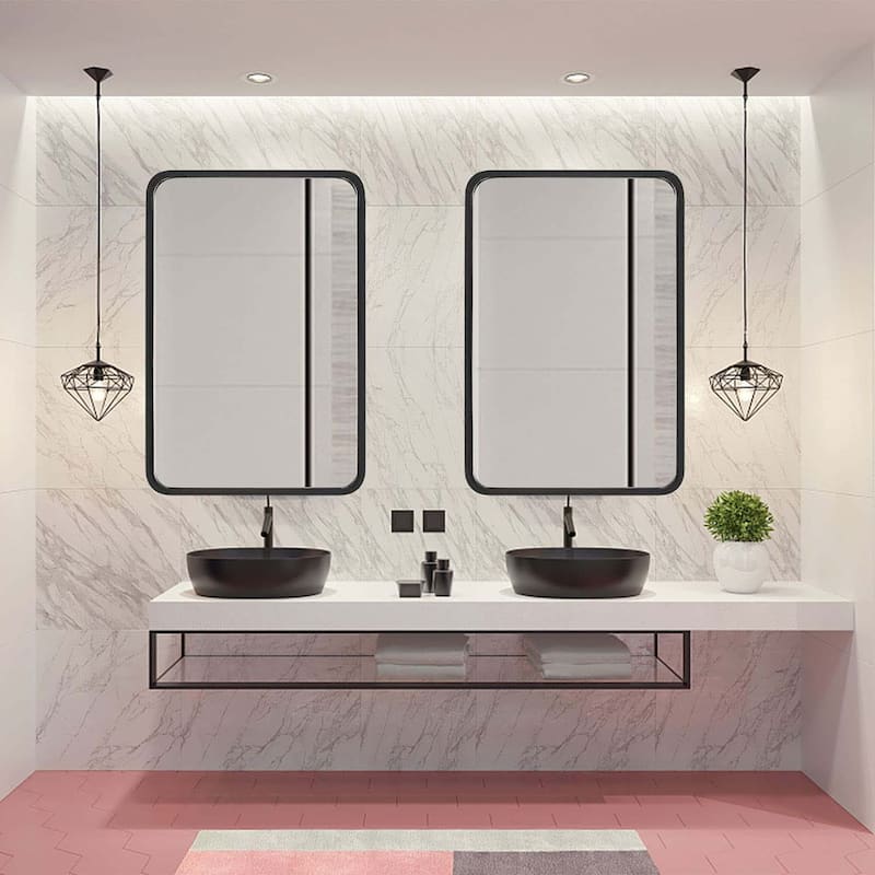22 "x30" Rectangular Bathroom Wall Mirror