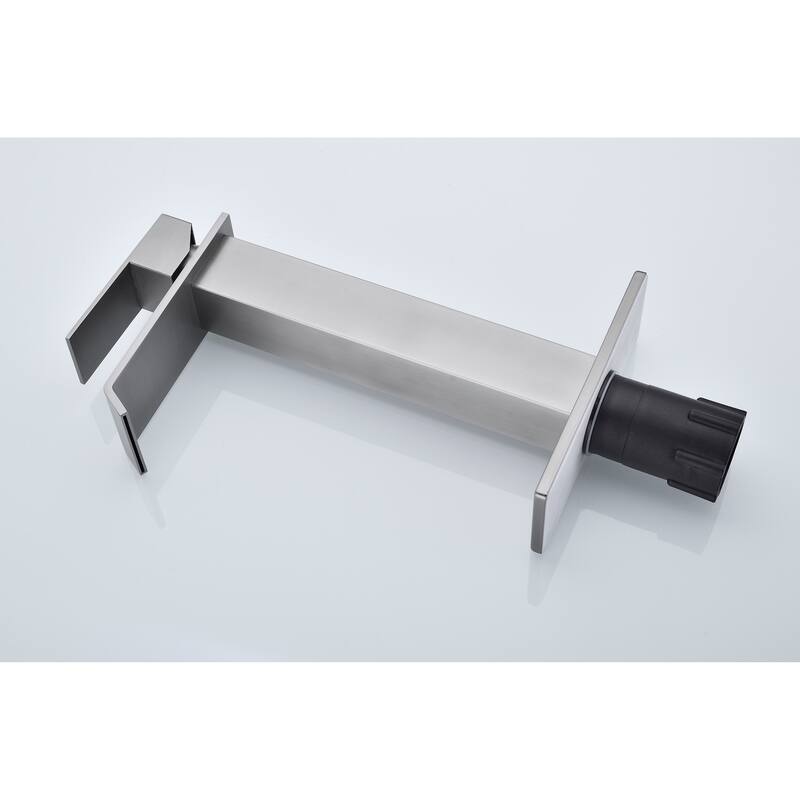 Modern Single Handle Sink Vanity Bathroom Faucet with Waterfall Spout, Anti Corrosion, Anti Rust, Easy Clean
