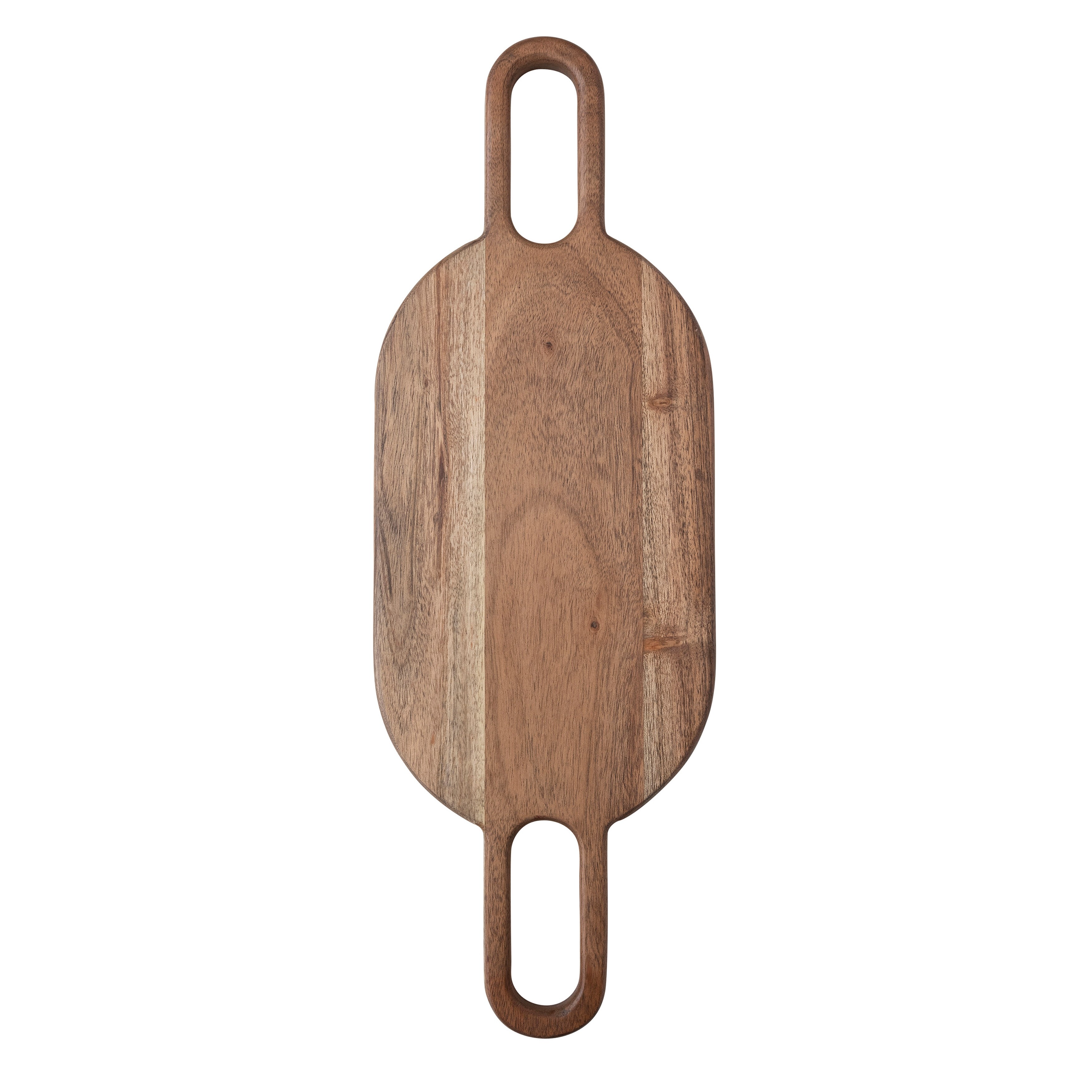  Acacia Wood Cutting Board with Handle Wooden Chopping
