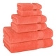 preview thumbnail 36 of 89, American Soft Linen Bekos 6 Piece Towel Set, 100% Cotton Bath Towel Set for Bathroom