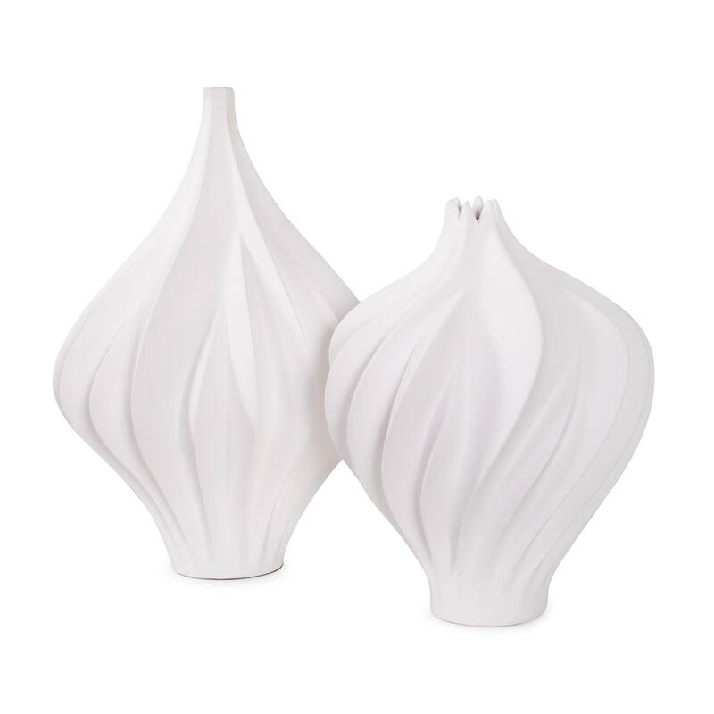 Langmuir Swirled Vase- Short