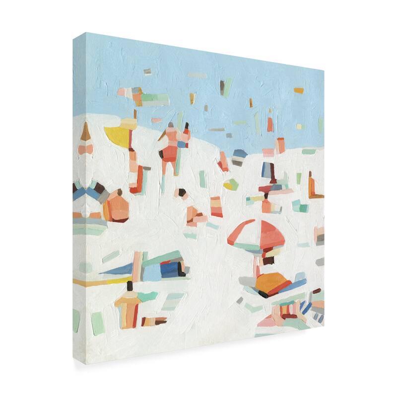 Emma Scarvey 'Summer Confetti III' Canvas Art